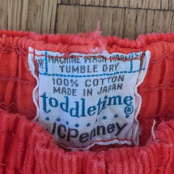 Vtg Baby Toddler Clothing Lot 70s Overalls Jeans Maverick Healthtex Buster Brown
